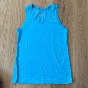 Nike dri-fit Regular Fit Women’s Tank Top - Bright Blue Medium
